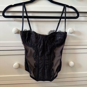 Black Urban Outfitters Out From Under Corset
